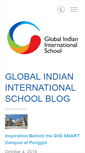 Mobile Screenshot of blog.globalindianschool.org