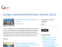 Tablet Screenshot of blog.globalindianschool.org